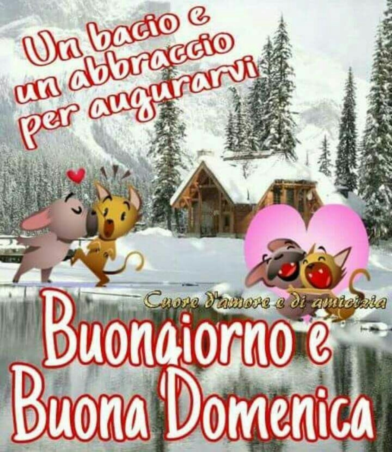 Buona Domenica nevica