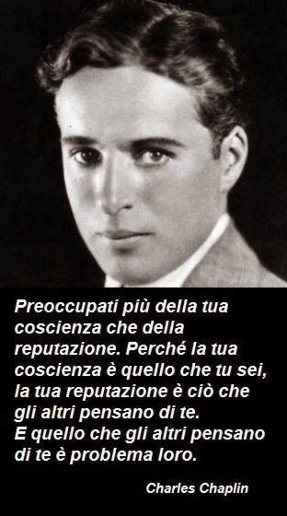 Charles Chaplin frasi