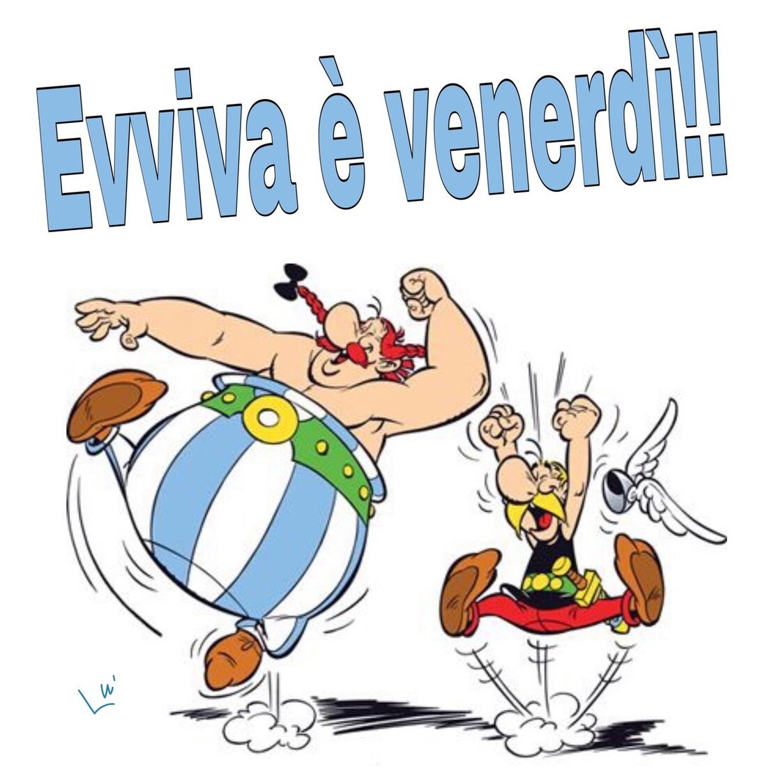 Evviva è Venerdì Asterix e Obelix