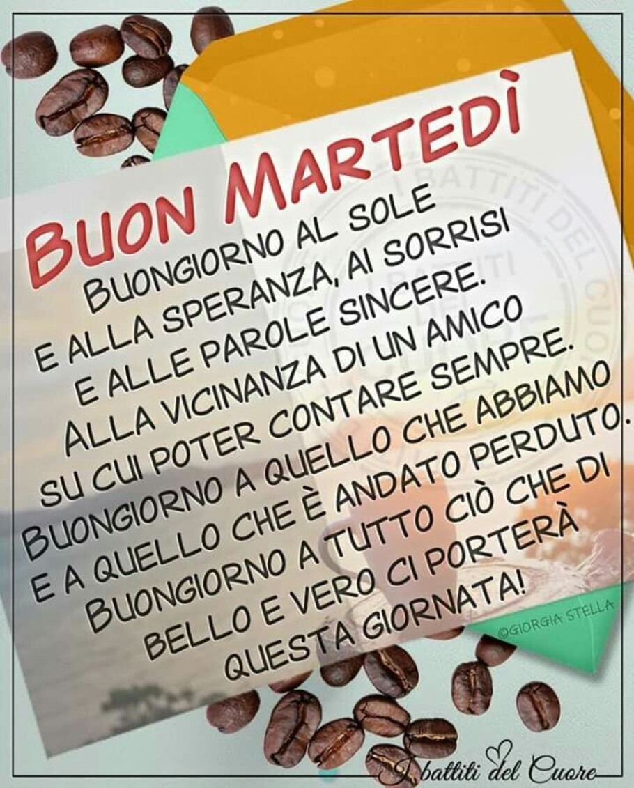 Foto di bgiorno buon martedì per Whatsapp 1