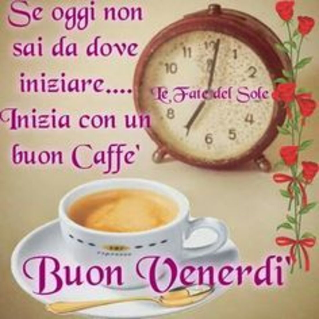 Foto e frasi belle per dire buongiorno buon venerdì 6