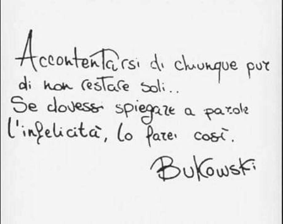 Frasi Bukowski