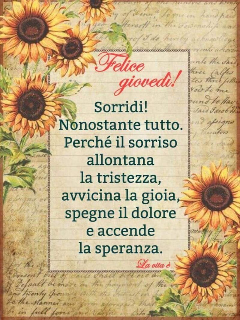 Frasi di auguri per buongiorno giovedì (7)