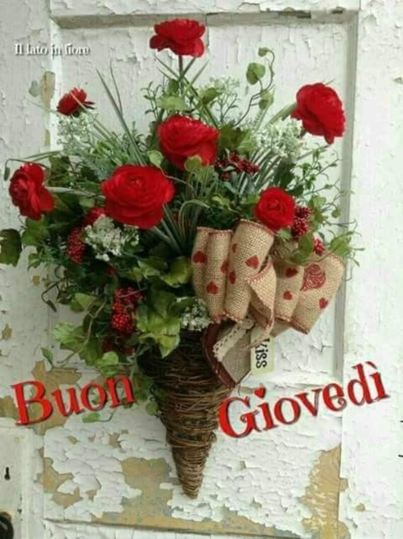 Immagini belle per augurare agli amici il buon giovedì 5