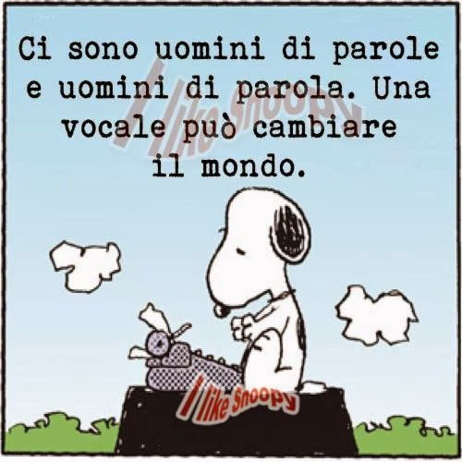 Le più belle frasi con Snoopy a vignetta (1)