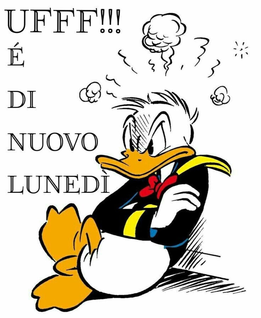 UFFA è di nuovo lunedì Paolino Paperino