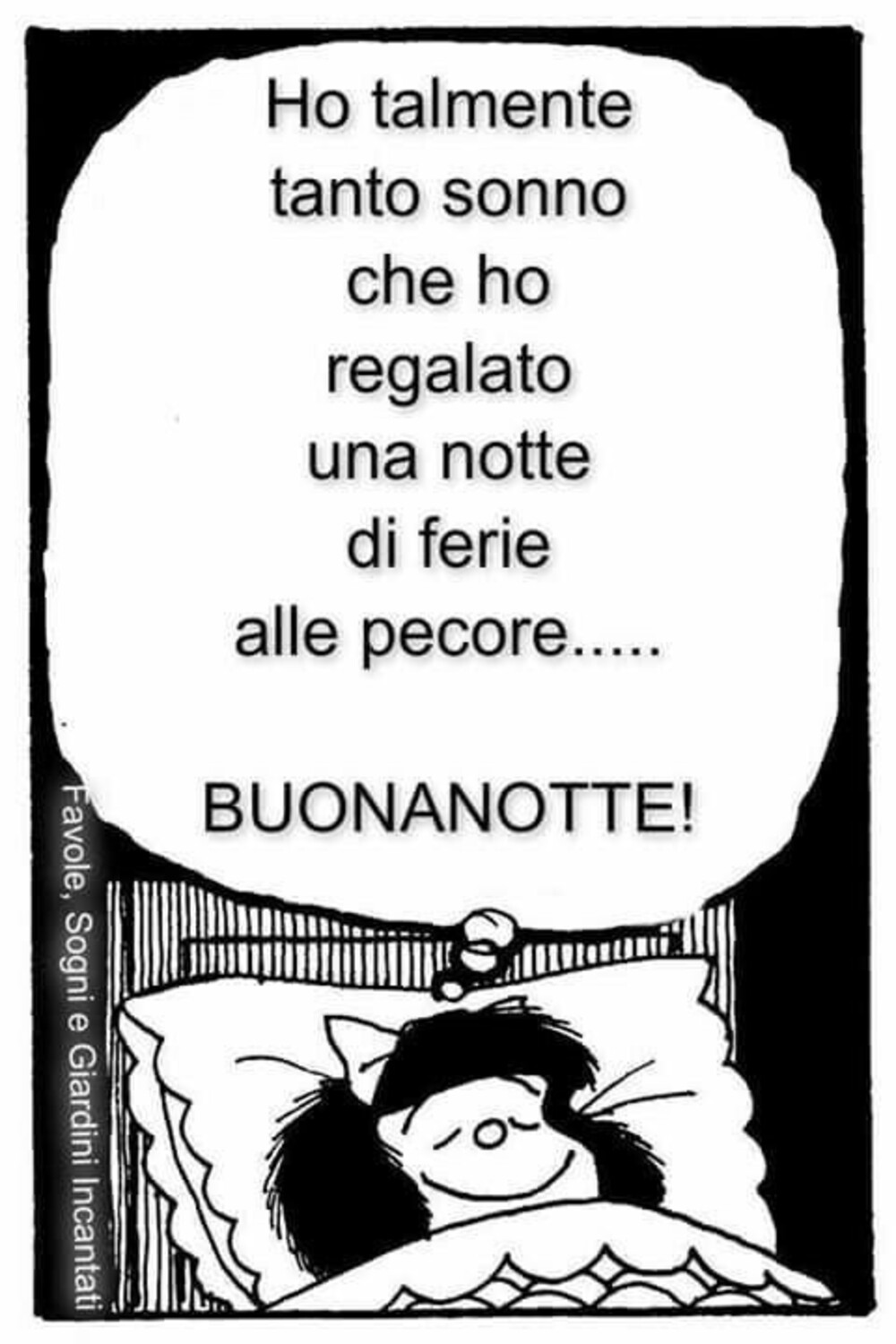 Vignette Mafalda Buonanotte