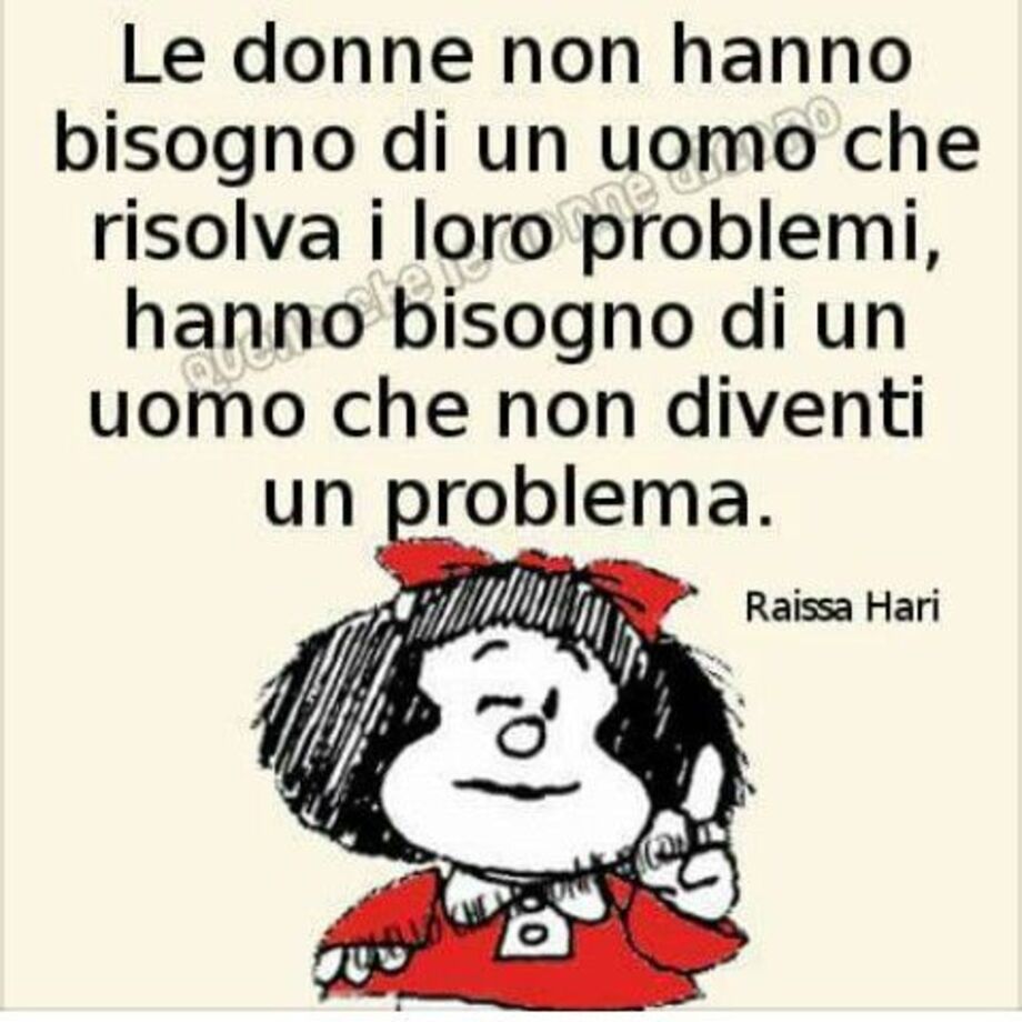 Vignette con frasi della simpatica Mafalda (1)