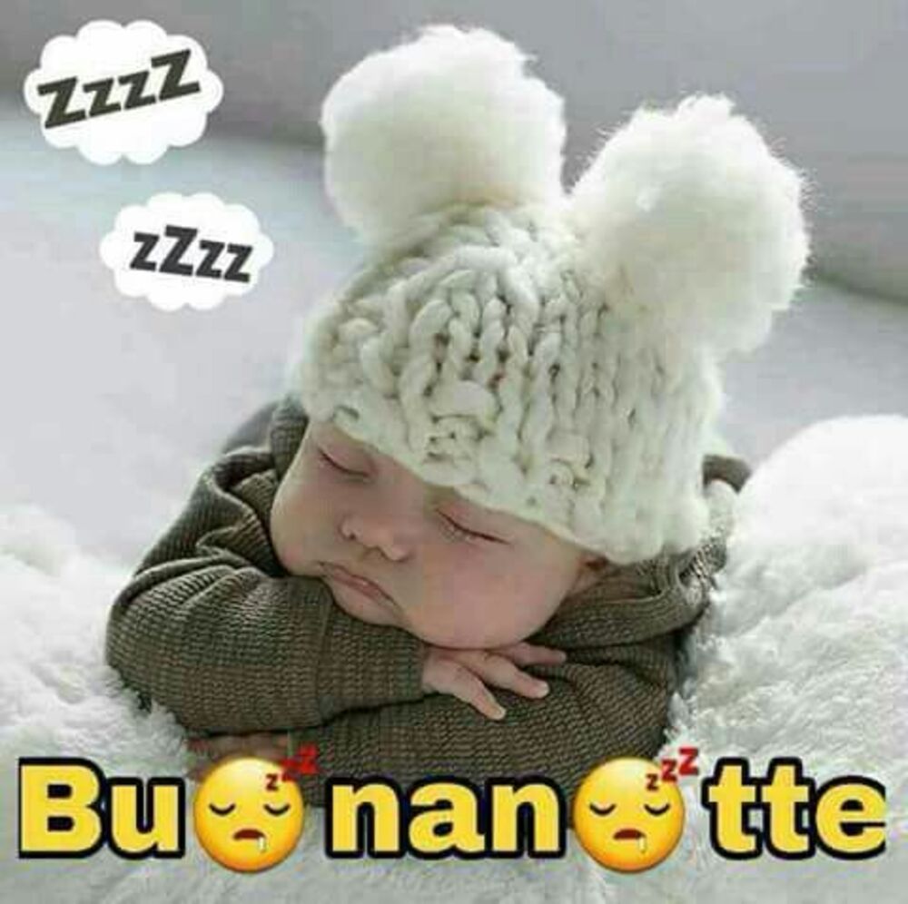 Zzzz Zzzz Buonanotte